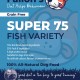 Super 75 Fish High Protein Dog Food New!