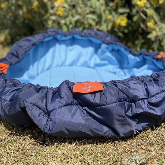 Nestbedz Lightweight Travel Dog Bed for Dogs on Adventures (and in the pub..) for Small Breeds 