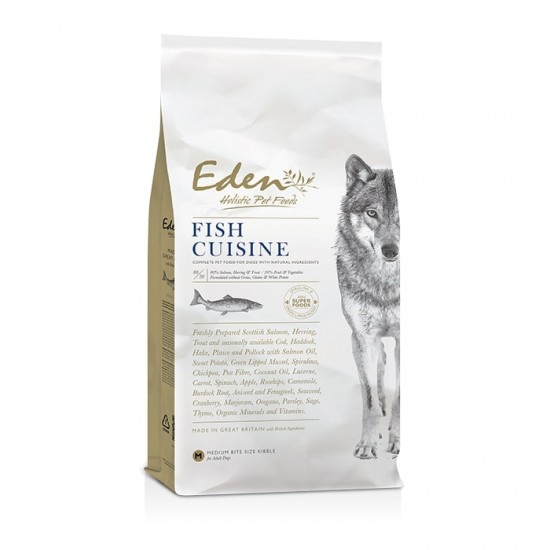 Eden 80 20 Fish Cuisine Dry Dog Food Cotswold Pet Supplies Dog